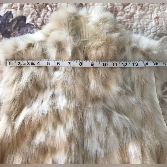 Faux Fur Vest by Coldwater Creek Size L - Picture 13 of 16